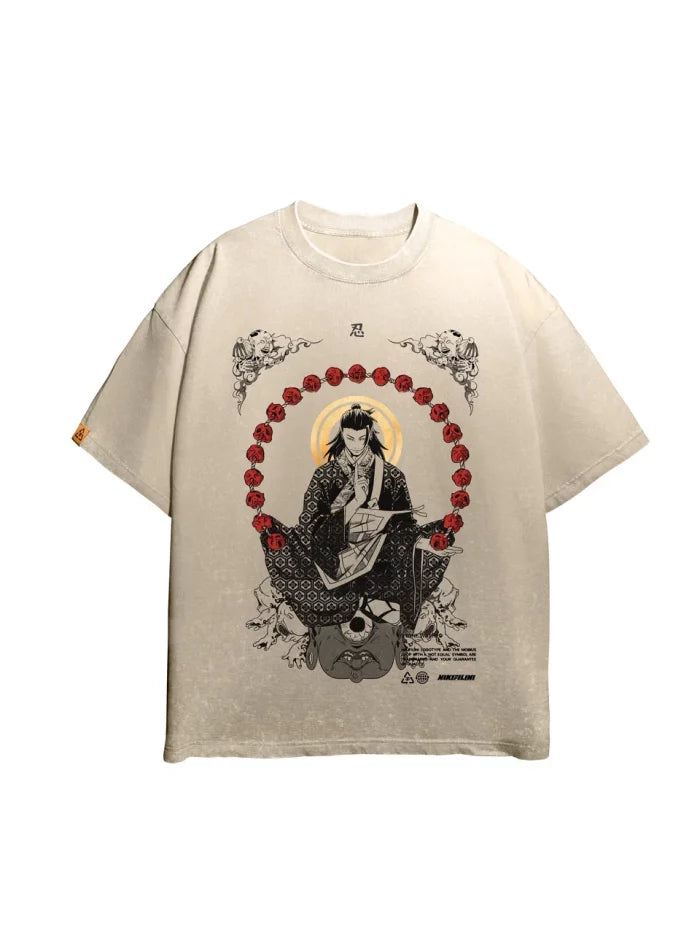 T-Shirt | CURSE MASTER BEIGE