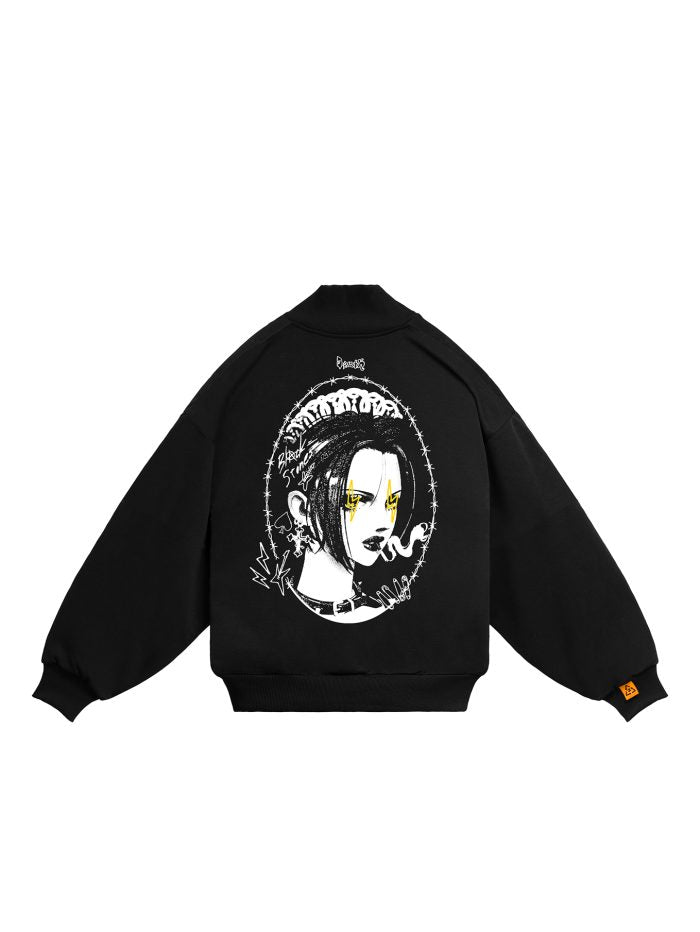 Sweatshirt Zippe | BLACK STARLIGHT