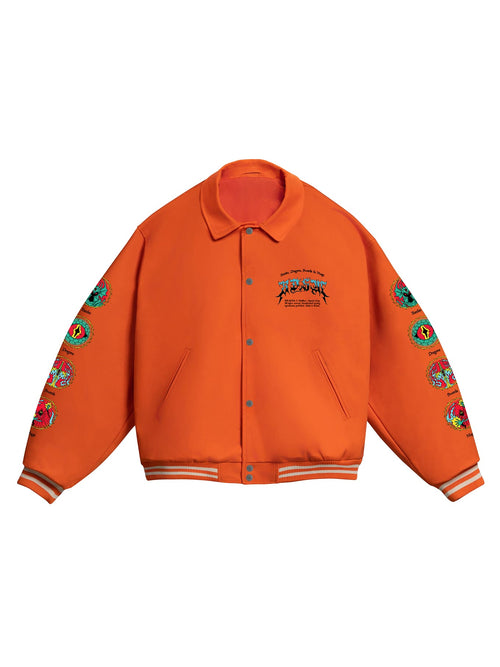 Denim Bomber | BDSM ORANGE