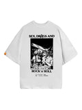 T-Shirt Oversize | CHAINBOUND LOVE WHT