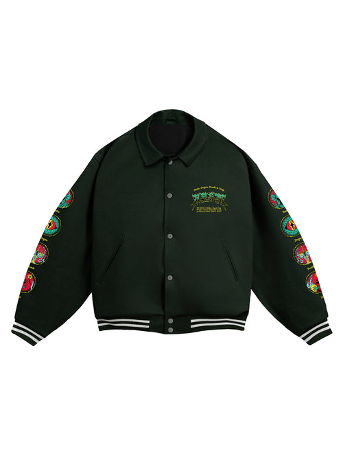 Denim Bomber | BDSM GREEN